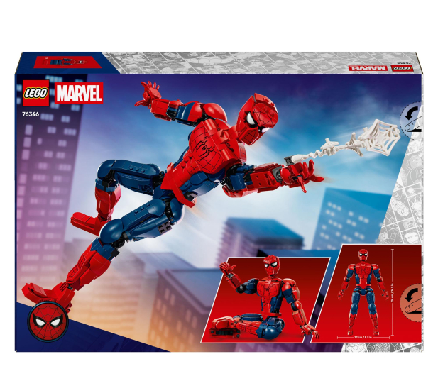 LEGO SUPER HEROES 76346 Figurka Spider-Mana - 1529853 - zdjęcie 9